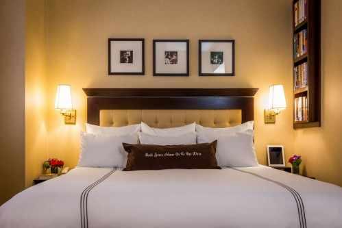 Library Hotel guestrooms have plush robes and cozy slippers for our guests to enjoy throughout their stay.